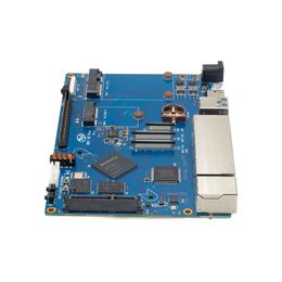Banana Pi BPI-R2 Pro en Metal Case Power Supply Quad-Core Arm Cortex-A55 CPU 2G LPDDR4 SDRAM OpenSource Router Demo Board