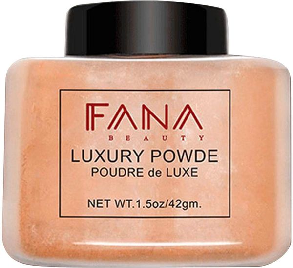 Poudre de banane pour peau foncée Finition mate du visage Maquillage Naturel Contrôle de l'huile longue durée Poudre de réglage lisse Maquillage du visage Cosmétiques