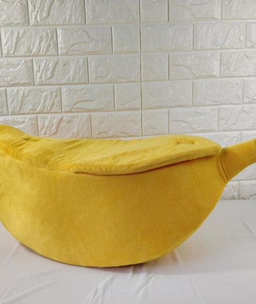 Banana Shape Pet Dog Chat Bed House House