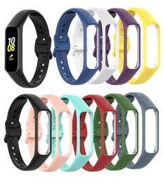 bande Pour Samsung Galaxy Watch Fit2 Remplacement Sport Bracelet En Silicone Pour SMR220 Sport Bracelet Pour galaxy fit 2 bracelets entier1746818