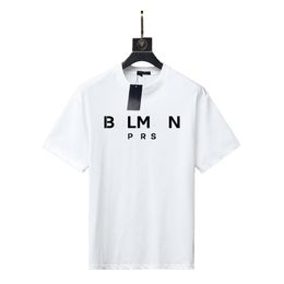 Band Mens Designer T-shirts Mode Noir Blanc Manches courtes Luxe Lettre Motif T-shirt Taille XS-4XL # LJS777 Col rond