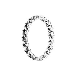 Band van asymmetrische sterren Ring For Pandora Authentic Sterling Silver Wedding Party Sieraden Leuke vriendin Gift Rings met originele doos set Factory Groothandel