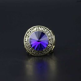 Band Rings 1963 Los Angeles Dodge Championnat du Monde de Baseball Bague Violet Design 27pt