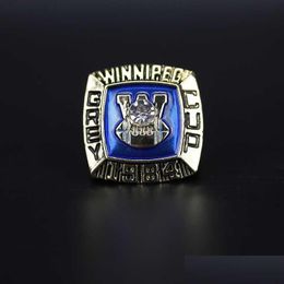 Bagues de bande 1984 CFL Winnipeg Blue Bomber Football Coupe Grise Championnat Bague Drop Livraison Bijoux Bague Dhvxt