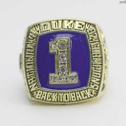 Bandringen 1992 Ncaa Duke Blue Magic University Basketball Champion Ring University Ring 7j96