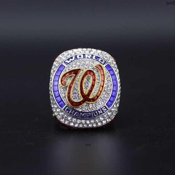 Anneaux de bande 2019-2020 Mlb Championship Washington National Team Championship Ring Baseball Ring Nouveau Ph65