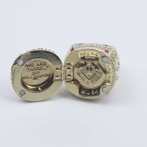 Bandringen 2021 Atlanta Warrior MLB Championship Ring Magnetic Flip Design