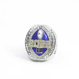 Anillos de banda 2022 FFL Fantasy Football Champion Ring Diseño ovalado