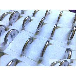 Anillos de banda 30 piezas de ancho de 2 mm anillo sier-confort