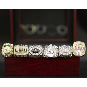 Band Annels 6 Ring Set Louisiana University League NCAA LSU Champion Ring