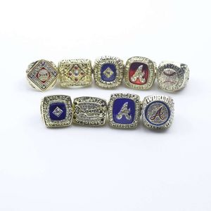 Anneaux de bande 9 MLB Warrior Baseball Championship Ring Set