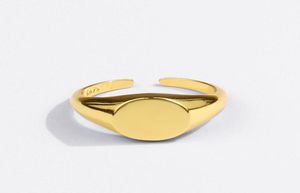 Band Ringen 925 Sterling Zilveren Zegel Voor Vrouwen Mannen Rond Goud Geometrische Partij Sieraden Geschenken J070773154755846604