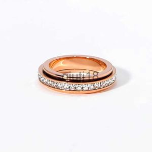 Bandringen fabriek directe micro-diamant roestvrijstalen ring titanium paarring gladde eenvoudige enkele diamanten ring. x0920