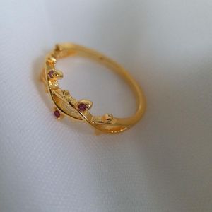 Bandringen mode rode cz ring voor vrouwen draai bloem kubieke zirkonia slanke vrouwelijke kleine engagment