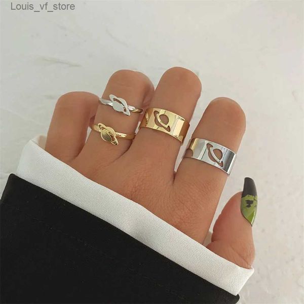 Band Rings Kisswife Butterfly Rings For Women Men Pareja Rings Conjunto de amistad Contabilidad de boda ANILLOS ABIERTOS 2021 Joyería de tendencia T231213