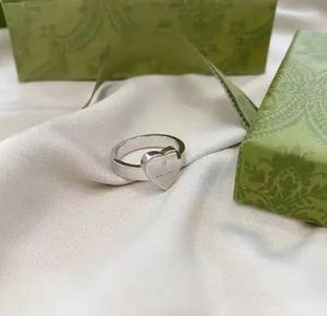 Band Ringen letter G homme mode mannen vrouw diamant moissanite engagementcci originele verpakking 925 zilveren liefde hart ontwerp liefde ring
