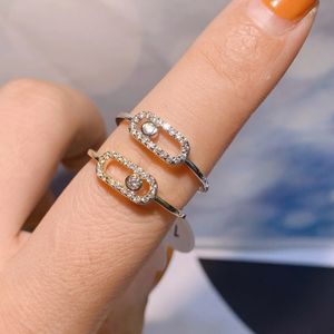 Anillos de banda Lujo Elegante Brasil Inicial Anillos apilables para mujeres Boda CZ Anillos de dedo Granos Anillo de encanto Bohemian Beach Jewelry J1943 230818