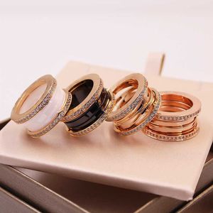 Bandringen Luxe S925 zilveren diamanten ring voor vrouwen designer ring cadeau verloving ingelegd aaa zirkoon plating 18k roségoud herenringen partij bruiloft jewelr