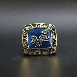 Bagues de groupe MLB 1978, bague de championnat Dodge de Los Angeles, version client, bijoux populaires