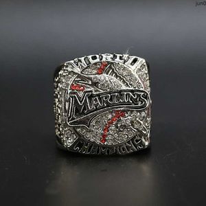 Anillos de banda Mlb 2003 Miami Marlin Anillo de campeonato de béisbol Accesorios de moda O5uy