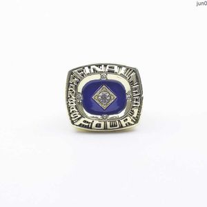 Anneaux de bande NCAA 1991 Université du Kansas Raven Hawk Basketball Champion Ring