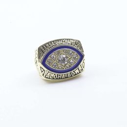 Bandringen NCAA 1995 Universiteit van Kansas Crow Hawk Ku Basketball Champion Ring QFOE