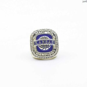 Anneaux de bande NCAA 2013 Université du Kansas Raven Hawk Bague de champion de basket-ball