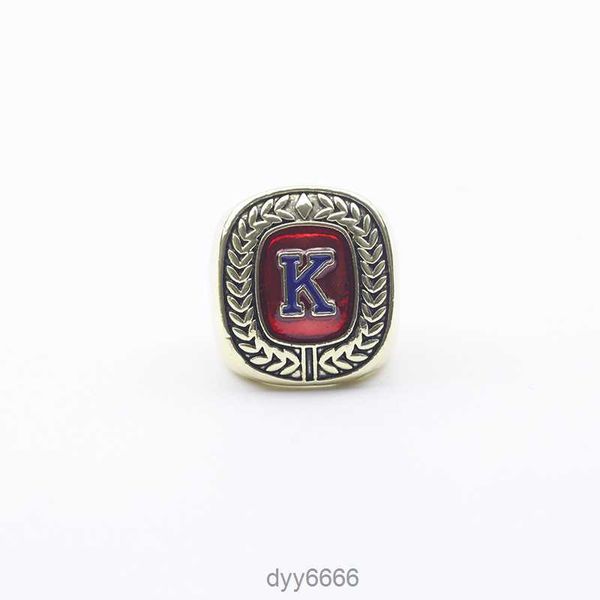 Anneaux de bande Ncaa University of Kansas Crow Hawk k Basketball Champion Ring C6v0