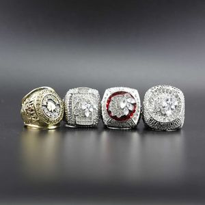 Bandringen NHL 1961 2010 2013 2015 Chicago Black Hawk Hockey Champion Ring 4 Pack