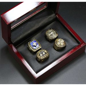 Bandringen NHL 1980 1981 1982 1983 New York Islanders Championship Ring 4pcs Set