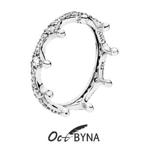 Anillos de banda Octbyna Color plata Reina mágica Corona Punta del dedo Anillo Mi princesa Anillo Diseño Anillos de boda para mujer Joyería Dropshipping G230327