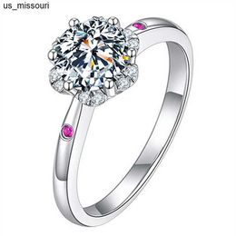 Bandringen Promotie Steel Cutout Set Crystal Diamond Rings Ring Jewelry Bride Wedding Engagement Anniversary Gift J230522