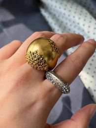 Les anneaux du groupe Ring Retro Europe et les États-Unis pour faire la vieille personnalité d'une fille élégante anillos anneaux pour les femmes pour hommes Envio gratis 231222