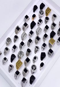 Anillos de banda Anillos 20 unids / lote Cuadrado Clásico Metal Hombres Mate Suave Para Mujeres Joyería de Moda Regalos de Fiesta Lotes a granel 2212068248263