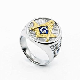 Bandringen Sovereign Grand Inspector General 33 graden Mason Masonic Sterling zilveren ring