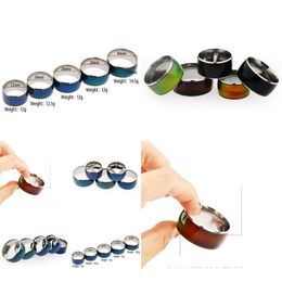 Anillos de banda Anillo de bloqueo que cambia de color de acero inoxidable Adt Juguetes sexuales Metal Pene masculino Ejercicio Drop Entrega Othw3