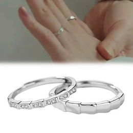 Bandringen tv mijn demon kim you jung rollenspel ring unisex verstelbaar open paar set sieraden accessoires cadeau q240429