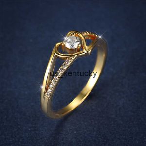 Bandringen Valentijnsdag hartringen voor vrouwelijke trouwringen Dainty Staing in ring belofte engagement ring sieraden