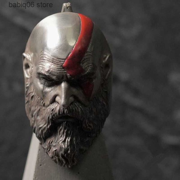 Anneaux de bande Vintage jeu dieu de la guerre Kratos anneau pour hommes mode Punk bijoux hommes anneau T230727