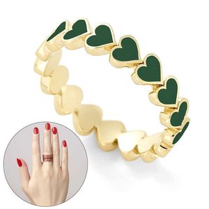 Bagues de bande femmes filles réglable coeur creux anneau couleur argent anneaux pour amis cadeau Vintage mode bijoux bague cadeaux de fête de mariage
