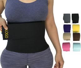 Bandage Wrap Taille Trainer voor vrouwen Plus Size Trimmer aanpassen buik zweetband wrap riem lagere buikvet body shaper3070595