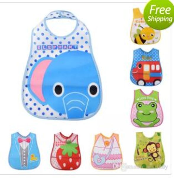 Bandana bébé bavoirs imperméable mignon dessin animé garçons fille déjeuner Burp vêtements soins plastrons pour bébés EVA alimentation serviette unisexe