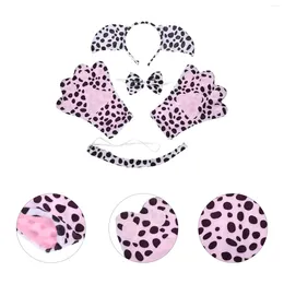 Bandanas 1 Set Piggy Design Costume Tail Hair Band Pajarita Decoraciones de animales