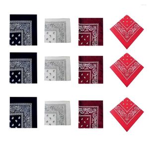 Bandanas 12 pièces couleur aléatoire cache-cou chaud coupe-vent Bandana Camping randonnée voyage cyclisme équitation ski écharpe