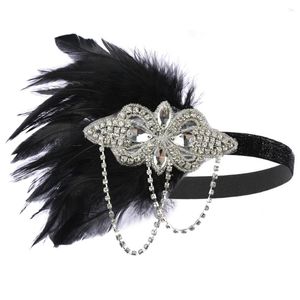 Bandanas 1920s Hoofdband Haarband Juwelierkleding Roaring kostuums voor vrouwen TEA PARTY ARTICIAL