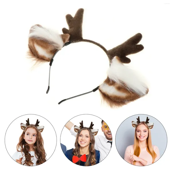 Bandanas 1PC Adorable Antler Hairband Cosplay Bande de cheveux Creative Party Coiffe Fourniture