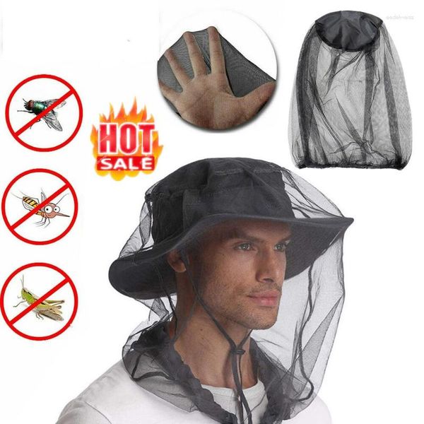 Bandanas 1 PPCS Anti mosquito Bug Bee Insect Head Hat Cap Tap Sun Protection Fishing Camping Tactical Mask