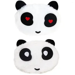 Bandanas 2 pcs chaud panda masque motif coton bouche nez couverture tridimensionnelle visage belle