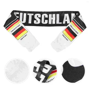 Bandanas 2 uds., bufanda, bandera, fanáticos de Alemania, eventos de fútbol, accesorios de animación, juego de fútbol, recuerdos de fiesta de punto