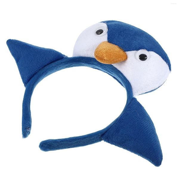 Pañuelos 3 piezas Fancy Hair Ties Combo Plate Penguin Diadema Tocado Animal Hairwear Niño